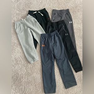 Size 7, five pairs of boys pants